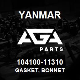 104100-11310 Yanmar gasket, bonnet | AGA Parts