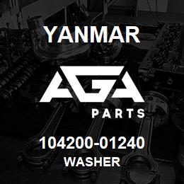 104200-01240 Yanmar WASHER | AGA Parts