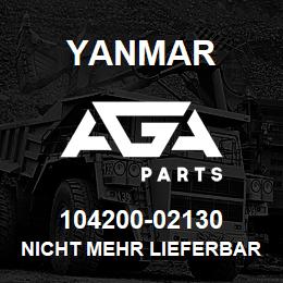 104200-02130 Yanmar nicht mehr lieferbar | AGA Parts