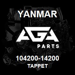 104200-14200 Yanmar TAPPET | AGA Parts