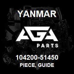 104200-51450 Yanmar piece, guide | AGA Parts