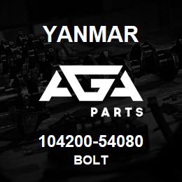 104200-54080 Yanmar BOLT | AGA Parts