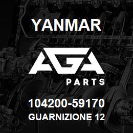 104200-59170 Yanmar GUARNIZIONE 12 | AGA Parts