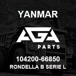104200-66850 Yanmar RONDELLA B SERIE L | AGA Parts