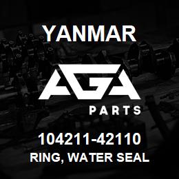 104211-42110 Yanmar ring, water seal | AGA Parts