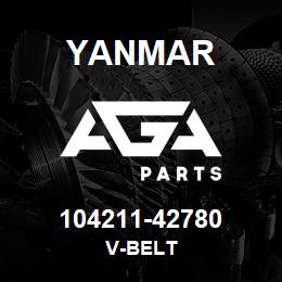 104211-42780 Yanmar v-belt | AGA Parts
