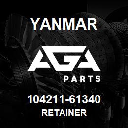104211-61340 Yanmar RETAINER | AGA Parts
