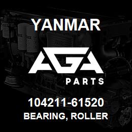 104211-61520 Yanmar bearing, roller | AGA Parts