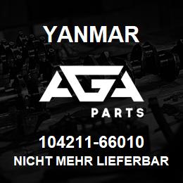 104211-66010 Yanmar nicht mehr lieferbar | AGA Parts