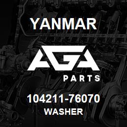 104211-76070 Yanmar washer | AGA Parts