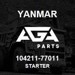 104211-77011 Yanmar starter | AGA Parts