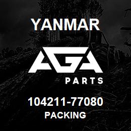 104211-77080 Yanmar packing | AGA Parts