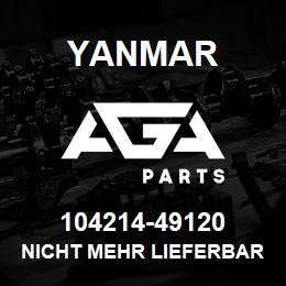 104214-49120 Yanmar nicht mehr lieferbar | AGA Parts