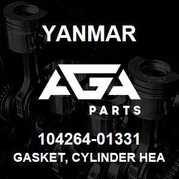 104264-01331 Yanmar gasket, cylinder head | AGA Parts