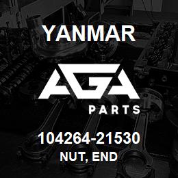104264-21530 Yanmar nut, end | AGA Parts