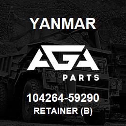 104264-59290 Yanmar retainer (B) | AGA Parts