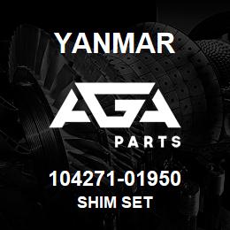 104271-01950 Yanmar SHIM SET | AGA Parts
