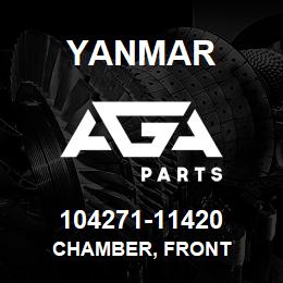 104271-11420 Yanmar chamber, front | AGA Parts