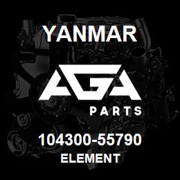 104300-55790 Yanmar element | AGA Parts
