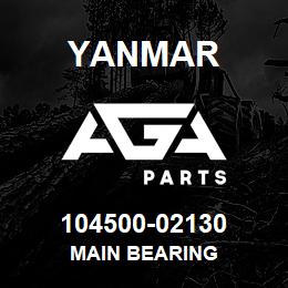 104500-02130 Yanmar main bearing | AGA Parts
