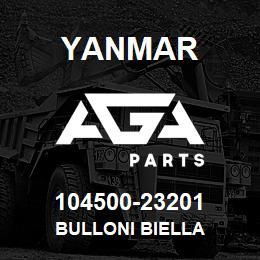 104500-23201 Yanmar BULLONI BIELLA | AGA Parts