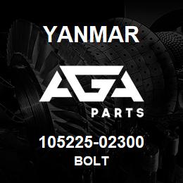 105225-02300 Yanmar BOLT | AGA Parts