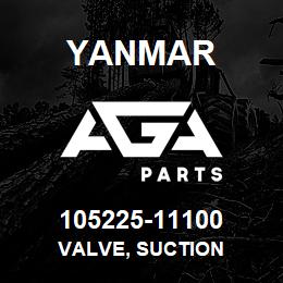 105225-11100 Yanmar VALVE, SUCTION | AGA Parts