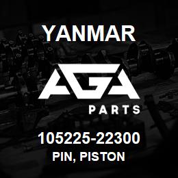 105225-22300 Yanmar PIN, PISTON | AGA Parts