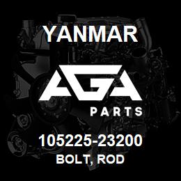 105225-23200 Yanmar BOLT, ROD | AGA Parts