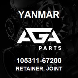 105311-67200 Yanmar RETAINER, JOINT | AGA Parts