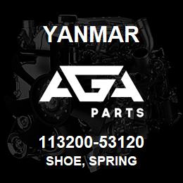 113200-53120 Yanmar SHOE, SPRING | AGA Parts