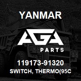 119173-91320 Yanmar SWITCH, THERMO(95C | AGA Parts