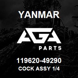 119620-49290 Yanmar COCK ASSY 1/4 | AGA Parts