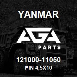 121000-11050 Yanmar PIN 4.5X10 | AGA Parts