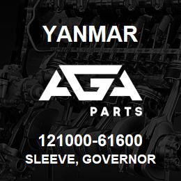 121000-61600 Yanmar SLEEVE, GOVERNOR | AGA Parts