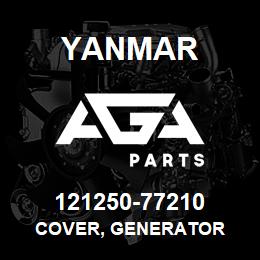 121250-77210 Yanmar COVER, GENERATOR | AGA Parts