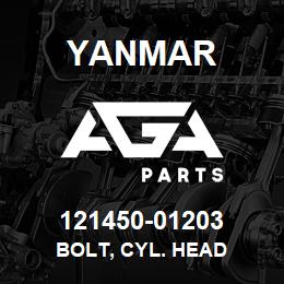121450-01203 Yanmar BOLT, CYL. HEAD | AGA Parts