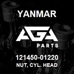121450-01220 Yanmar NUT, CYL. HEAD | AGA Parts