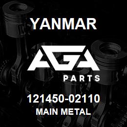 121450-02110 Yanmar MAIN METAL | AGA Parts