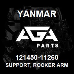121450-11260 Yanmar SUPPORT, ROCKER ARM | AGA Parts
