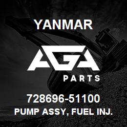 728696-51100 Yanmar pump assy, fuel inj. | AGA Parts
