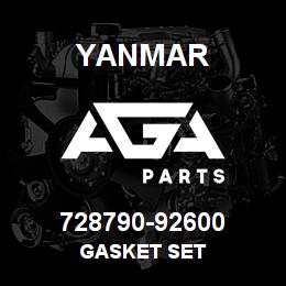 728790-92600 Yanmar gasket set | AGA Parts