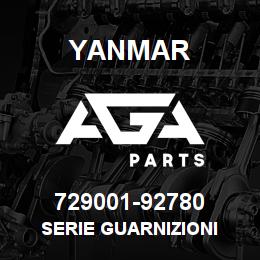 729001-92780 Yanmar SERIE GUARNIZIONI | AGA Parts