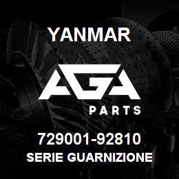 729001-92810 Yanmar SERIE GUARNIZIONE | AGA Parts
