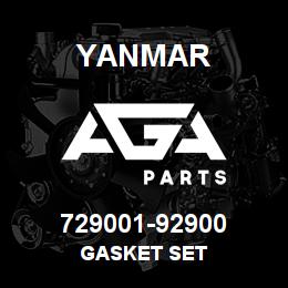729001-92900 Yanmar GASKET SET | AGA Parts