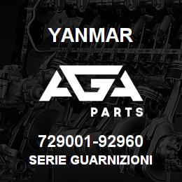 729001-92960 Yanmar SERIE GUARNIZIONI | AGA Parts
