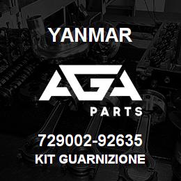 729002-92635 Yanmar KIT GUARNIZIONE | AGA Parts