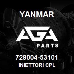729004-53101 Yanmar INIETTORI CPL | AGA Parts