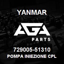 729005-51310 Yanmar POMPA INIEZIONE CPL | AGA Parts