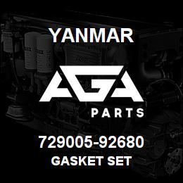 729005-92680 Yanmar gasket set | AGA Parts